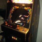 Mame Cab - first prototype setup with temporary control panel