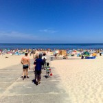 Am Strand in Swinemuende