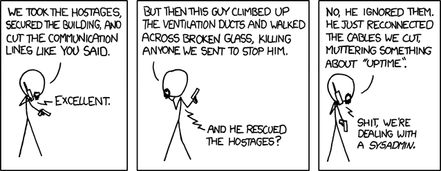 XKCD - devotion to duty